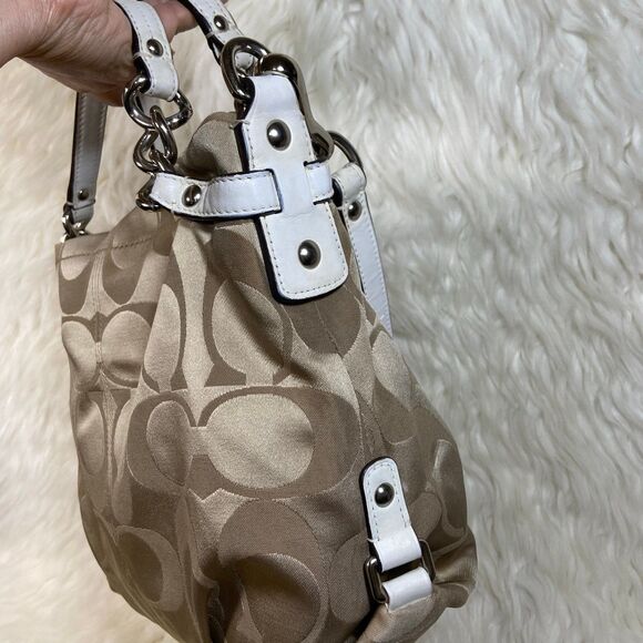 Coach Brooke Signature Sateen Shoulder Bag - Picture 3 of 10